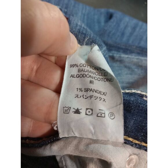 Silver Jeans Ladies 28 Aiko Capri‎ Classic Wash - Picture 8 of 9